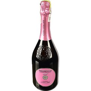 Вино ігристе Casa Coller 0.75л 11% просеко спуманте рожеве екстра сухе DOC