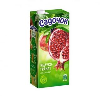 Нектар 0,95 л Садочок Яблучно-гранатовий тетра-пак