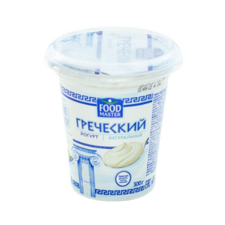 Йогурт греческий Натуральный FoodMaster 8,4%, 300гр