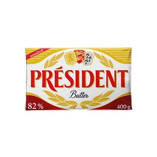 პრეზიდენტი კარაქი 82% 400 გ.