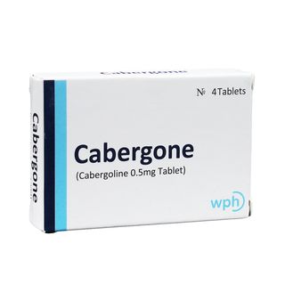 Cabergone - კაბერგონი 0.5მგ 4 ტაბლეტი