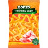 Кукурудзяні трикутники Gonzo зі смаком бекону 70 г