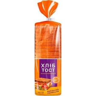 Хліб Varto Тост мультизерновий нарізаний 350 г
