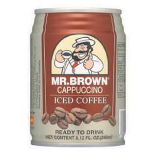 ცივი ყავა "Mr. Brown" Cappuccino coffee 240 მლ / 025616042145