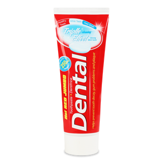 Паста зубна Dental Hot Red Jumbo «Потрійний ефект» 250мл