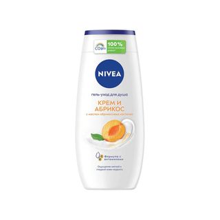 Крем-гель для душа Nivea Крем и абрикос 250 мл