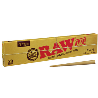 RAW ორიგინალი კონუსური შესახვევი ქაღალდი King Size 20ც