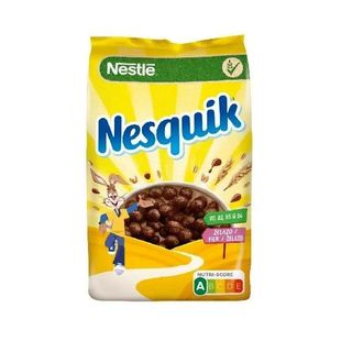ЗАВТРАК ГОТОВЫЙ NESQUIK ШАРИКИ КУКУРУЗНЫЕ ШОКОЛАДНЫЕ 125ГР М/УП