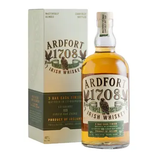 ირლანდიური ვისკი Ardfort 1708 - 0.7L