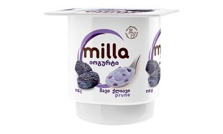 იოგურტი /შავი ქლიანი / მილა  / 3.5% / 115გრ