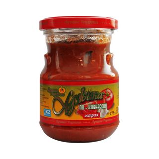 Аджика По-кавказски острая 275 гр Лучшие рецепты шк: 4870001905446