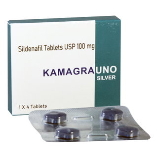 კამაგრაუნო სილვერი ტაბლეტი 100მგ #4 0 Kamagrauno silver tab 100mg #4