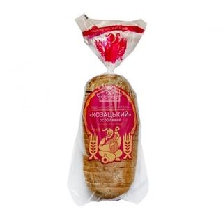 Хліб 450 г Теремно Козацький нарізний ж/пш п/ет
