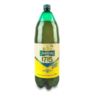 Пиво Львівське 1715 світле 2,25л