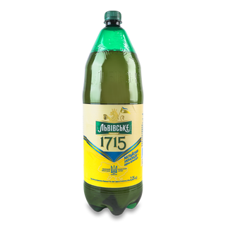 Пиво Львівське 1715 світле 2,25л