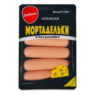 Сосиски «Глобино» «Мортадельки» в/ґ в/у 275г