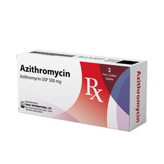 Azitromycin - აზიტრომიცინი 500მგ 3 ტაბლეტი
