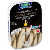 Шпроти Losos зимові копчені в олії 110 г