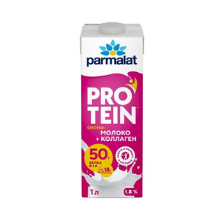 Напиток молочный Parmalat Protein с коллагеном б/лакт. у/паст. 1,8%, 1 л