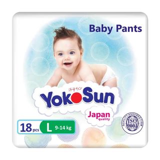 Подгузники - Трусики Yokosun L 9-14 Кг 18 Шт