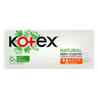 კოტექსი - ყ/დ ორგანული /2წვ/ #20 8623 5029053548623 Kotex - e/d Organic 8623 #20