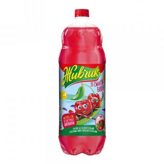 Напій 2 л Живчик Вишня безалкогольний сильногазований ПЕТ