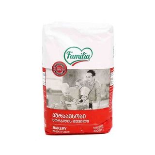 ფქვილი ხორბლის პურსაცხობი 2კგ ლა ფამილია