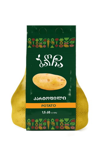 კარტოფილი ქარ 1.5კგ ბაღჩა