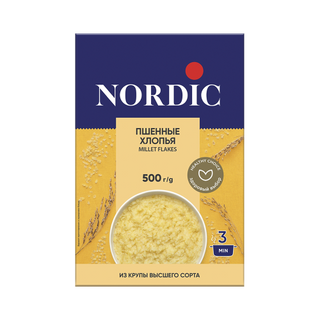 Կորեկաձավարի փաթիլներ «Նորդիկ» 500գր