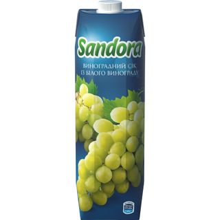 Виноградний білий Сік 0,95л Sandora