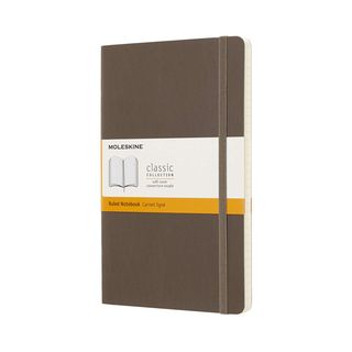 Записник Moleskine Classic Середній / Лінійка Коричневий М’який