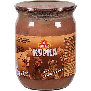 Конс Курка Пан Іван 500 г скл. по-домашньому