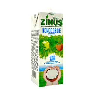 Молоко Zinus vegan кокосовое 1,5% 1л т/п