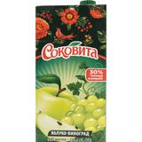 Напій соковий Соковита Виноградно-Яблучний 950 мл