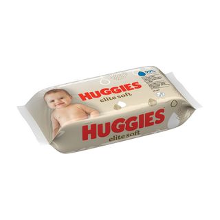 Huggies, Влажные Салфетки Huggies 56Шт Elite Soft, шт, ШК: 5029053573021