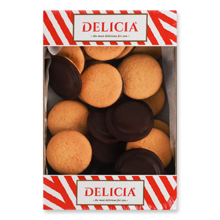 Печиво Delicia зі смаком вишні здобне 0,3кг