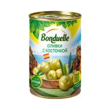 ზეთისხილი მწვანე კურკით /ბონდუელი/ 314გრ