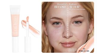 Huda - Glowish Bright Light Hydrating Sheet Vegan Concealer 00 Porcelain