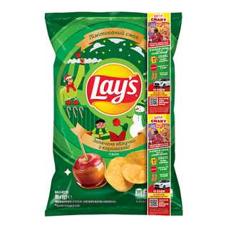 Чипси картопляні Lay's Запечене яблучко з карамеллю 95г