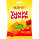 Цукерки Roshen Yummi Gummi Smile Mix желейні 70 г