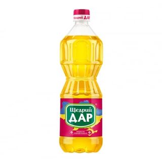 Олія 0,85 л Щедрий Дар Соняшникова нерафінована