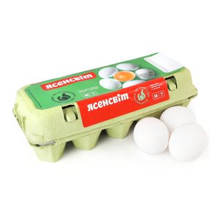 Яйця курячі «Ясенсвіт» харчові столові С1 10шт