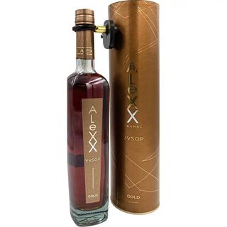 Коньяк Таврія AleXX Gold VSOP у тубусі 40% 500 мл