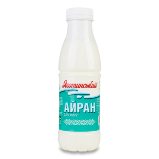 Напій кисломолочний Яготинський Айран 2% пляшка 450г