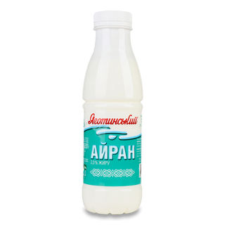 Напій кисломолочний Яготинський Айран 2% пляшка 450г
