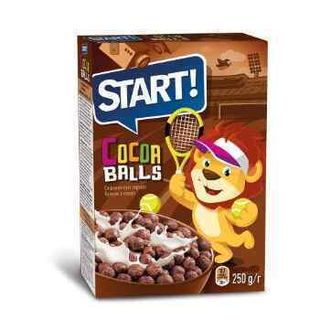 ბურბუშელა /სტარტი /შოკოლადის ბურთები/250გრ