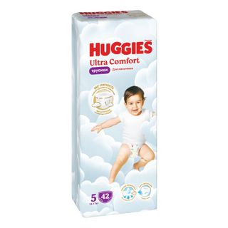 Huggies - ელიტ სოფტი ბიჭის #5 - 42 ც