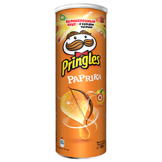 Чіпси Pringles Паприка 165г
