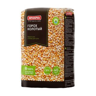Горох Ярмарка Колотый 700 Г