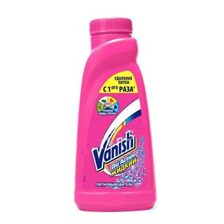 ფერადი ქსოვილებიდან ლაქის ამოსაყვანი სითხე "ვანიში" 450 მლ / 5903267109323